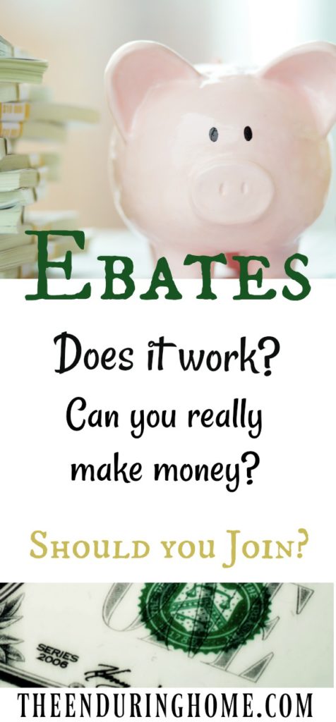 Ebates, Is it worth it, make money with ebates, can you really make money from ebates, make money at home, make money online