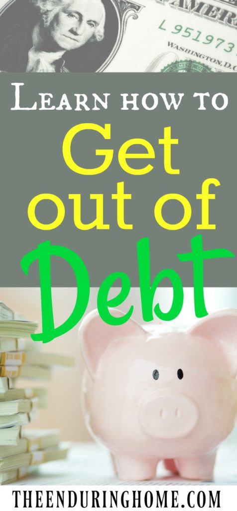 Learn how to get out of debt, debt free, money troubles, help with money