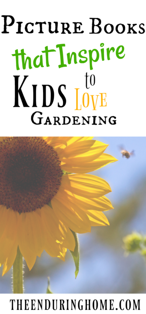 Picture Books, Gardening, kids, books, garden, love gardening, inspire kids